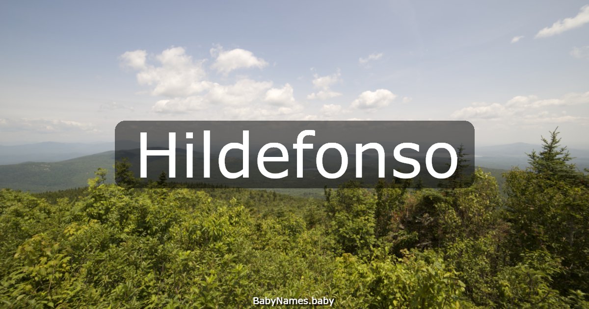 Hildefonso