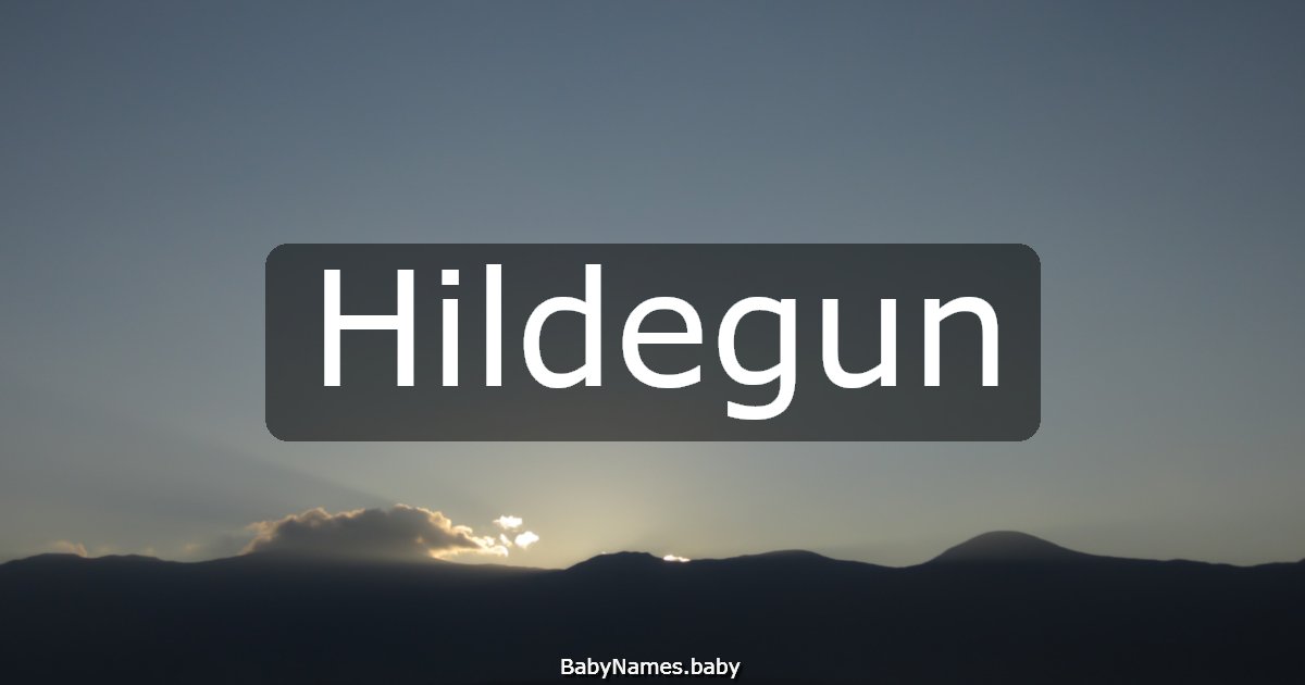 Hildegun