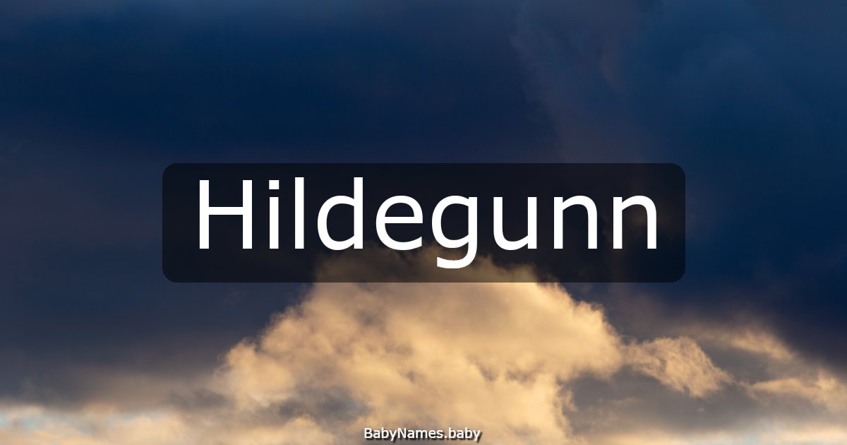 Hildegunn
