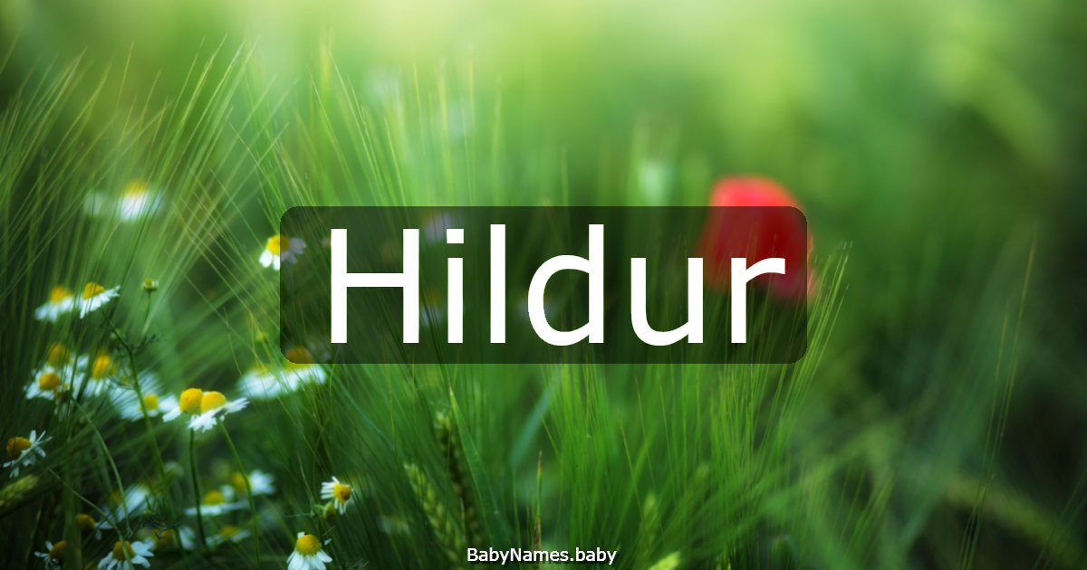Hildur