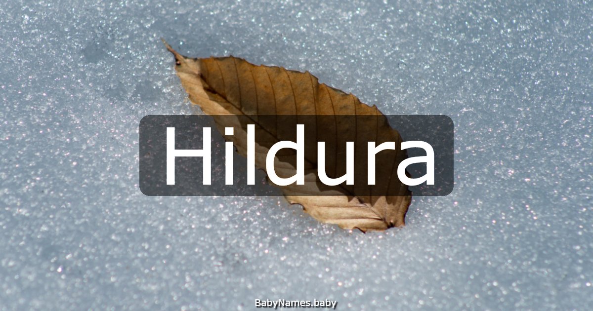 Hildura