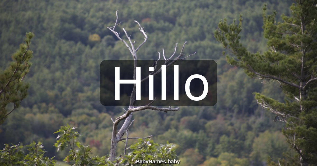 Hillo