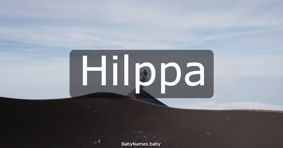 Hilppa