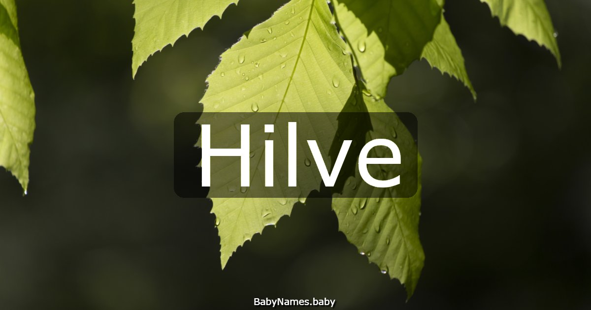 Hilve