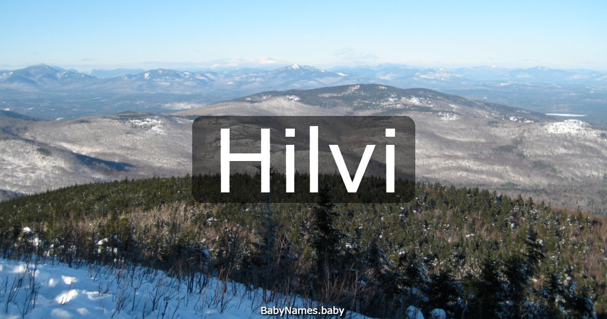 Hilvi