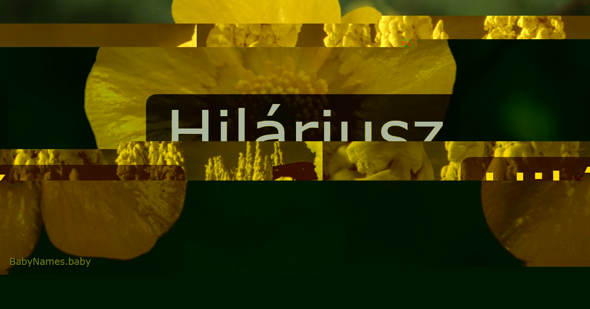 Hiláriusz