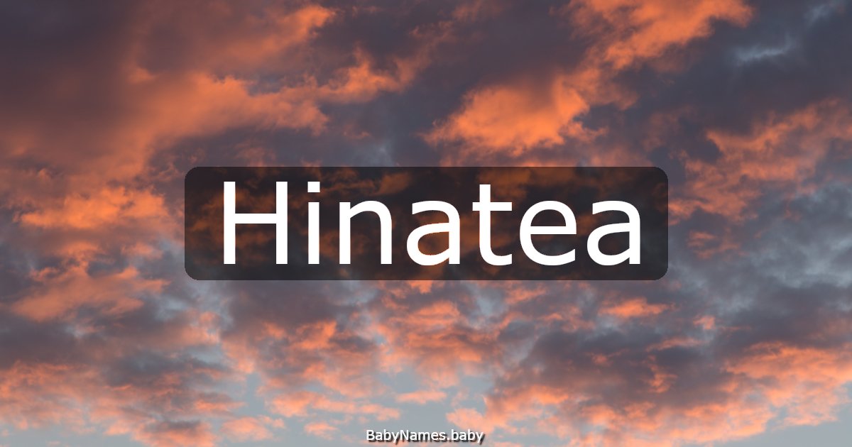 Hinatea