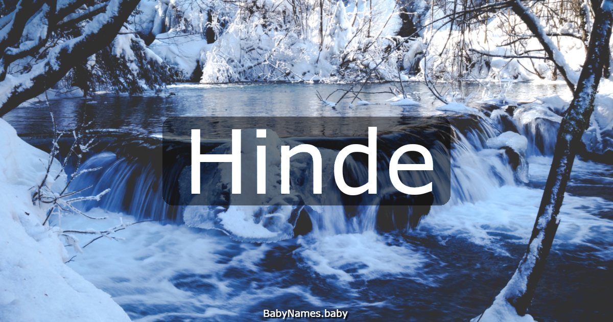 Hinde