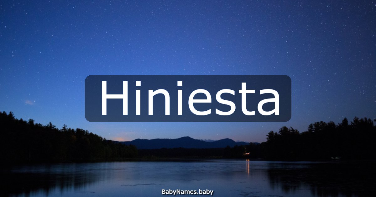 Hiniesta