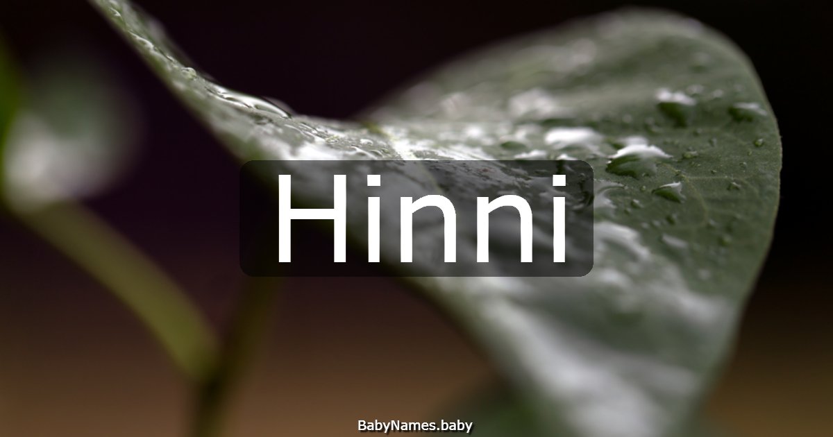 Hinni