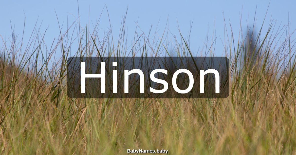 Hinson