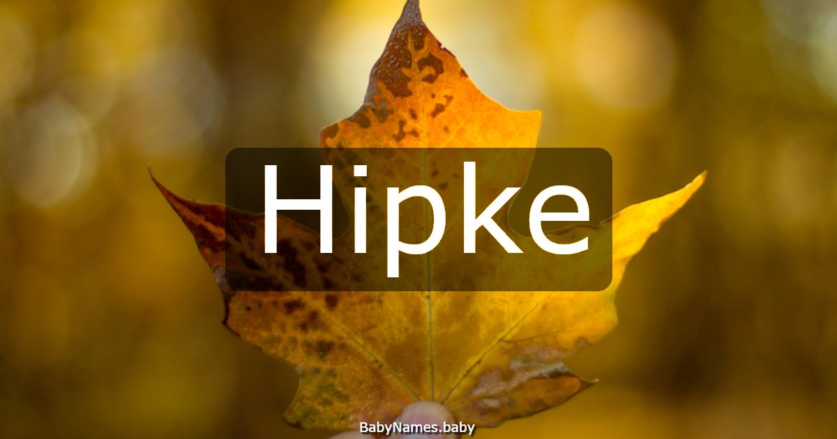Hipke
