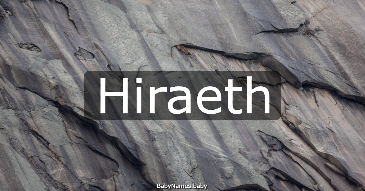 Hiraeth