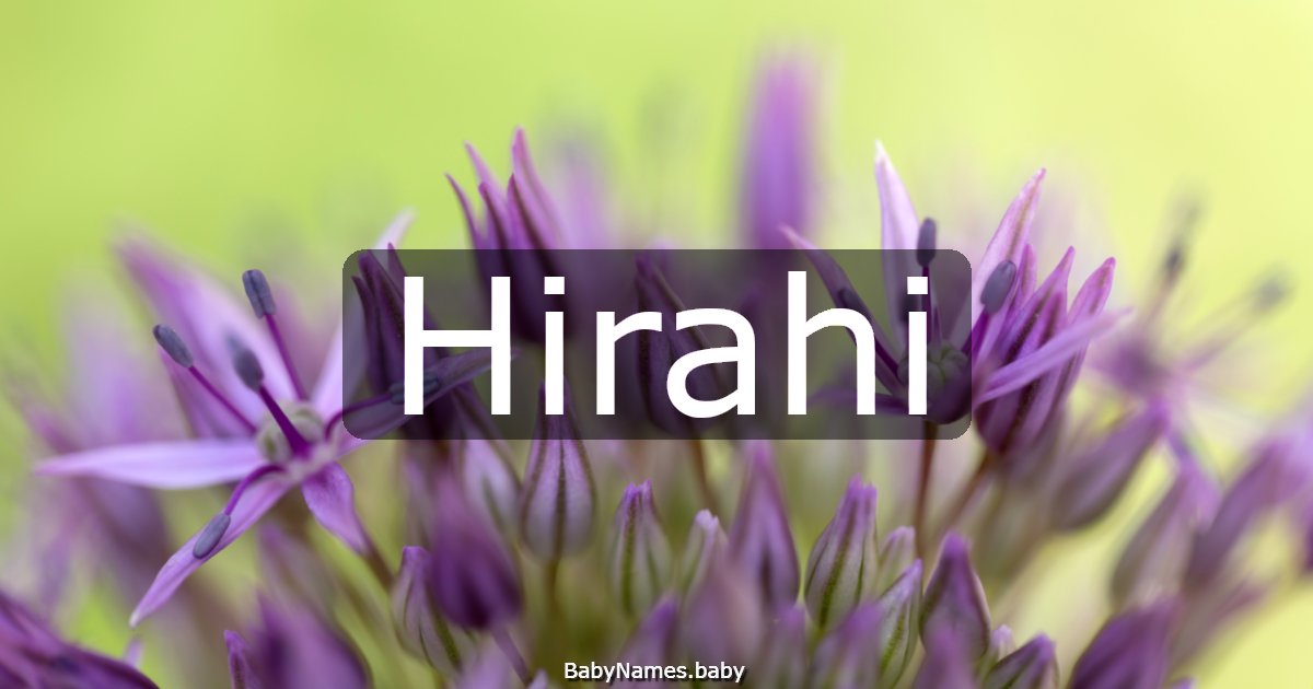 Hirahi