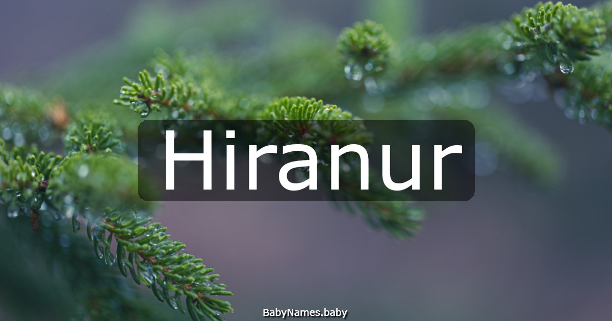 Hiranur