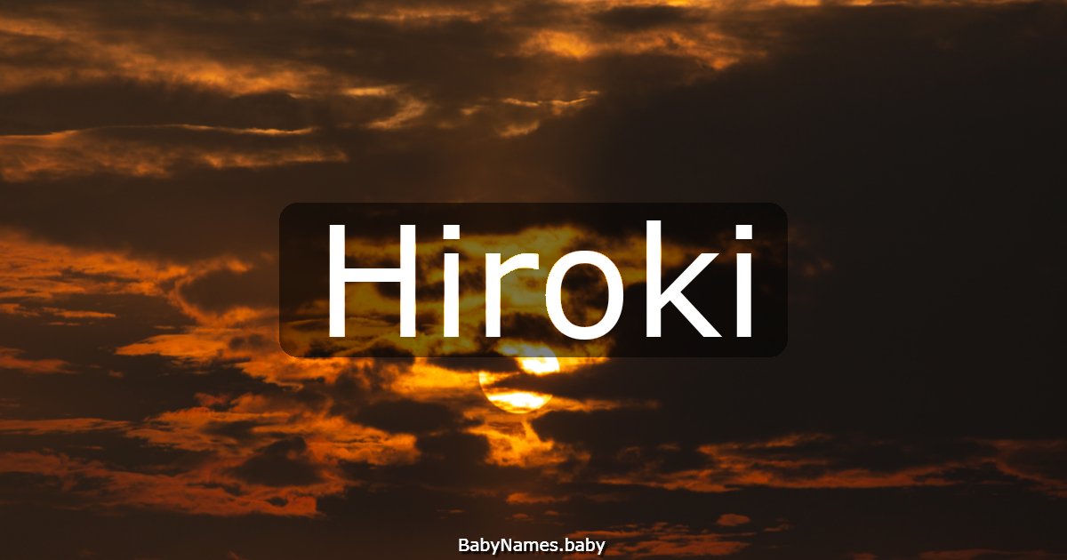 Hiroki