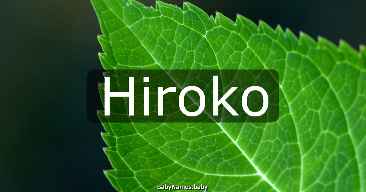 Hiroko