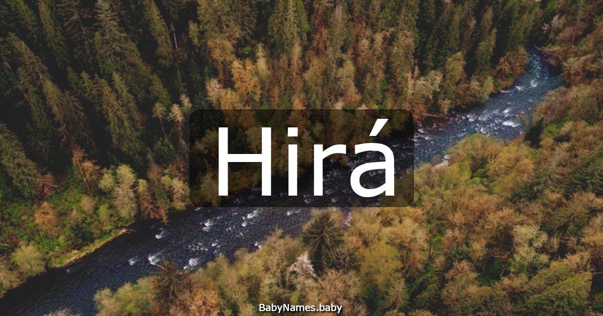 Hirá