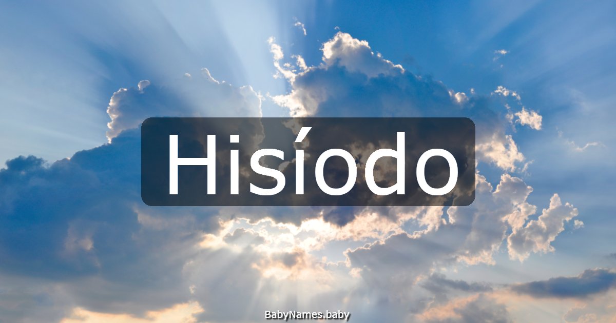 Hisíodo