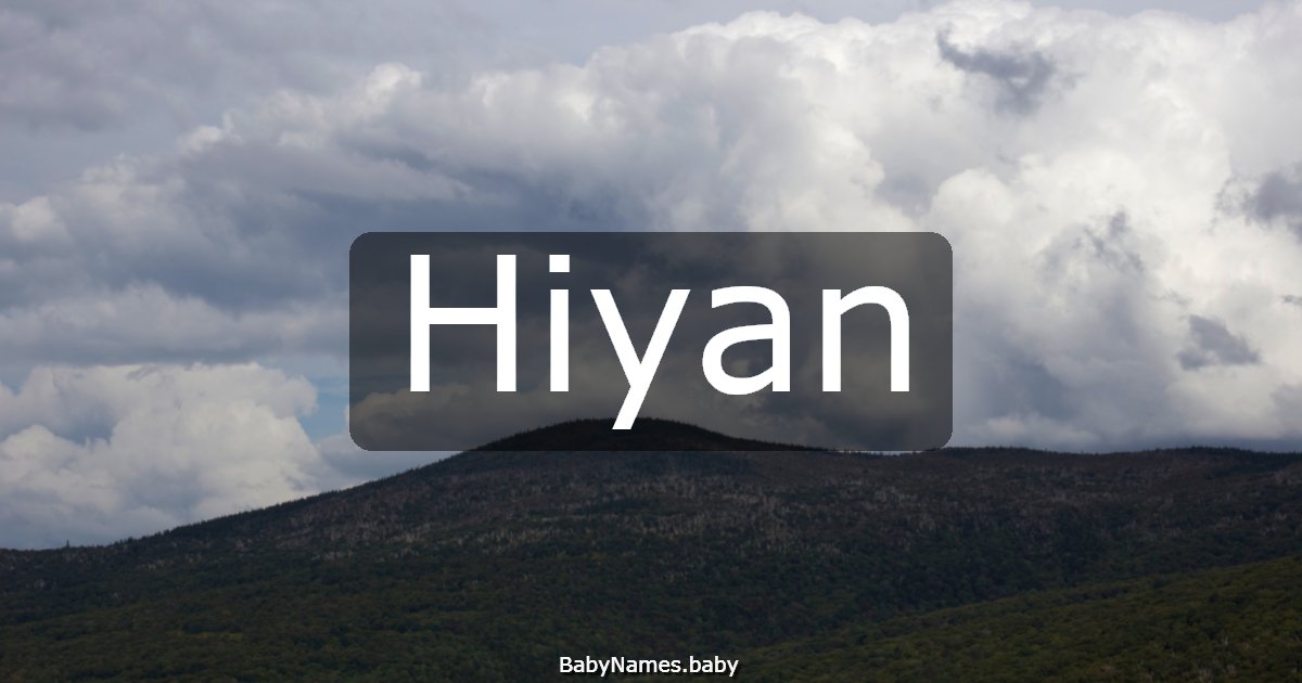 Hiyan