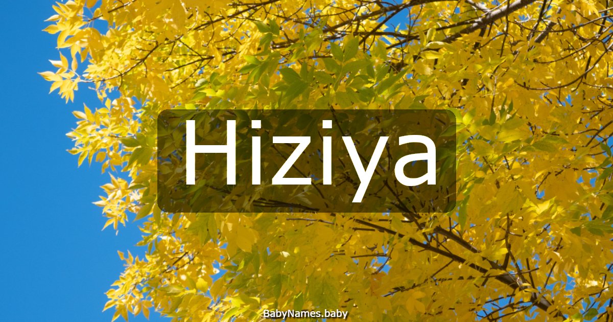 Hiziya