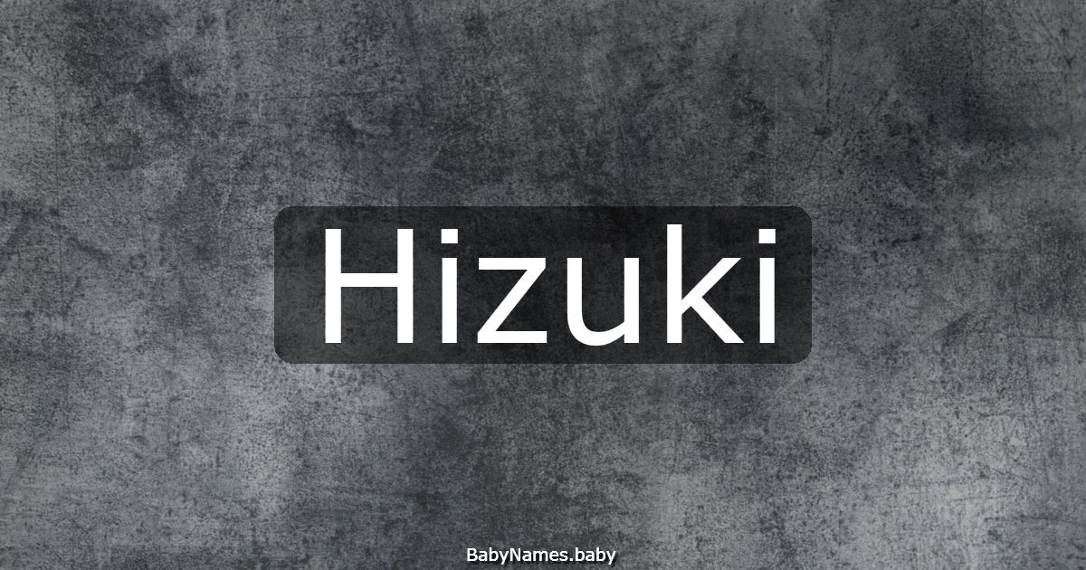 Hizuki
