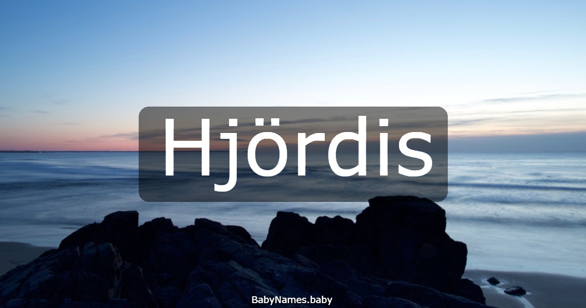 Hjördis