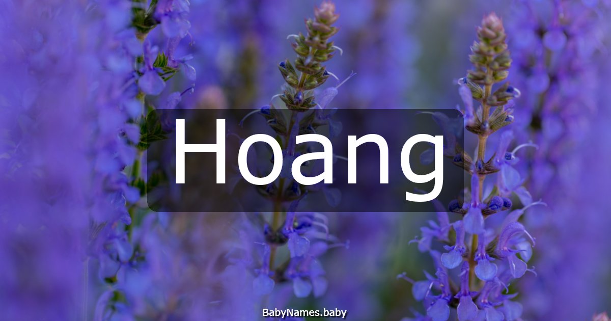 Hoang