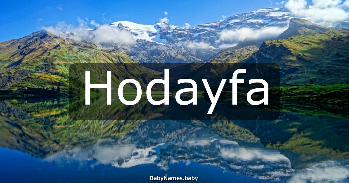 Hodayfa