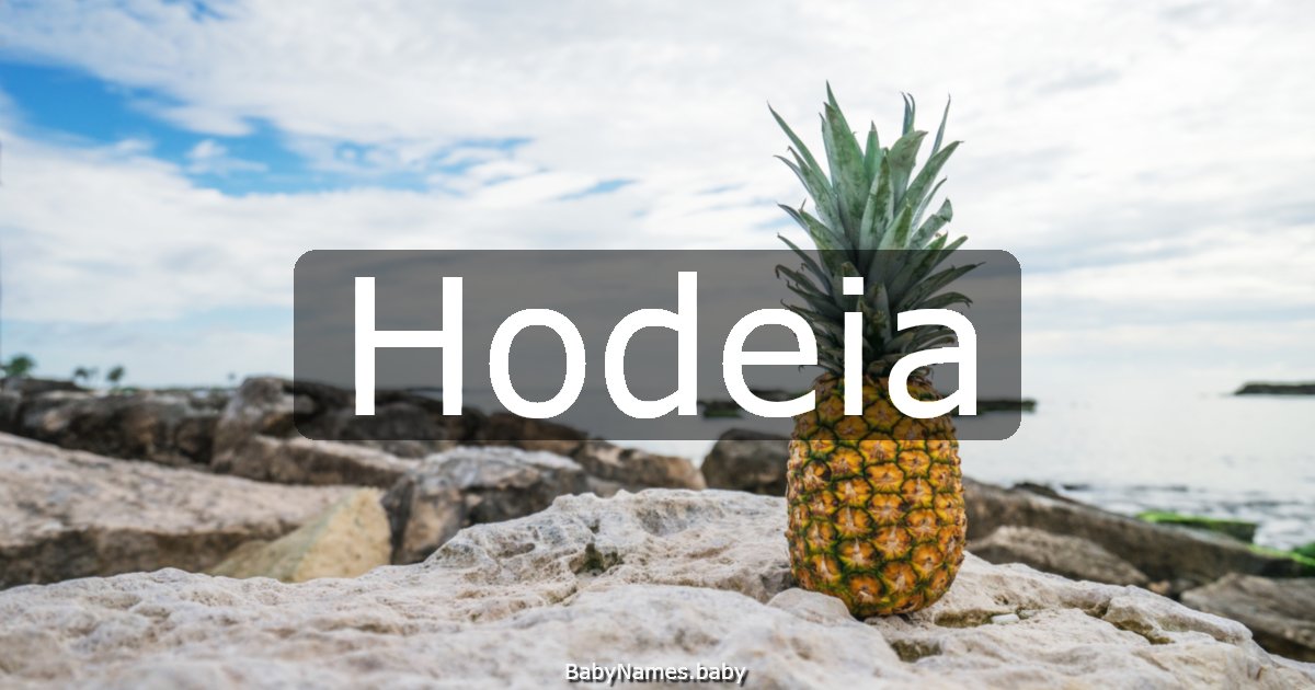 Hodeia