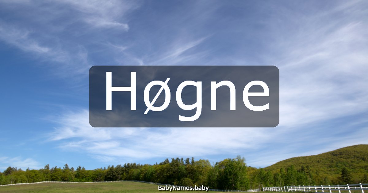 Høgne
