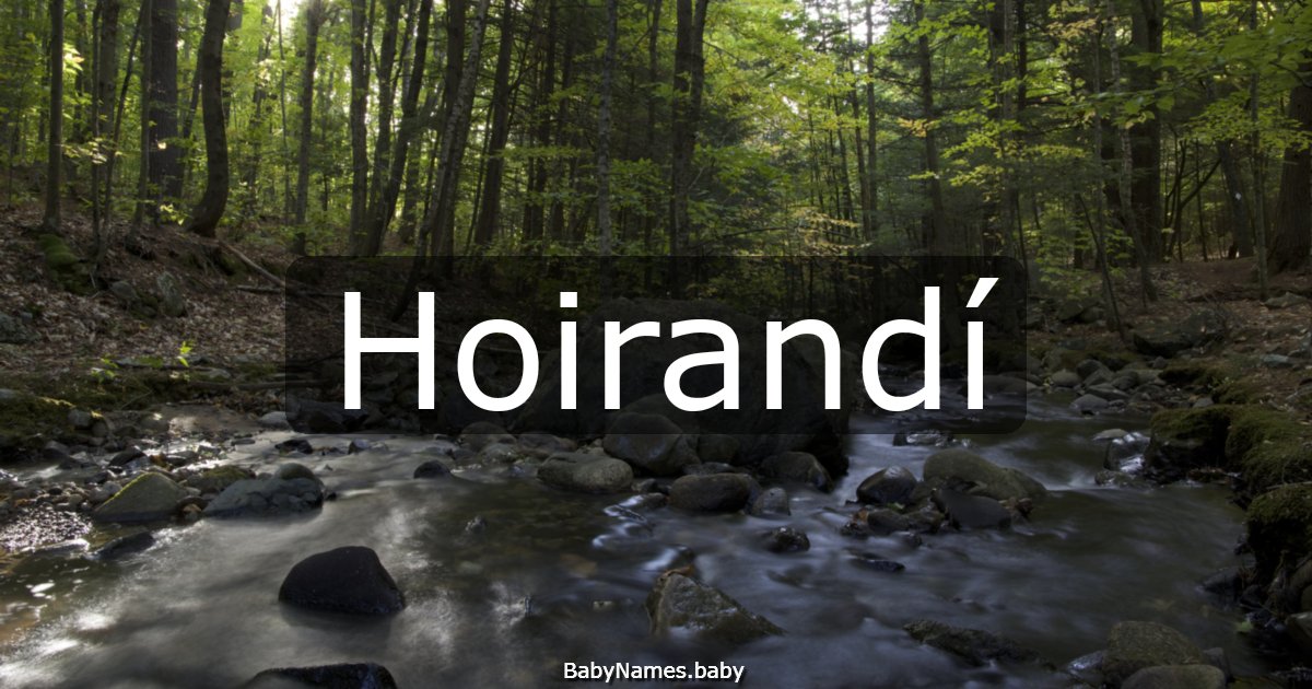 Hoirandí