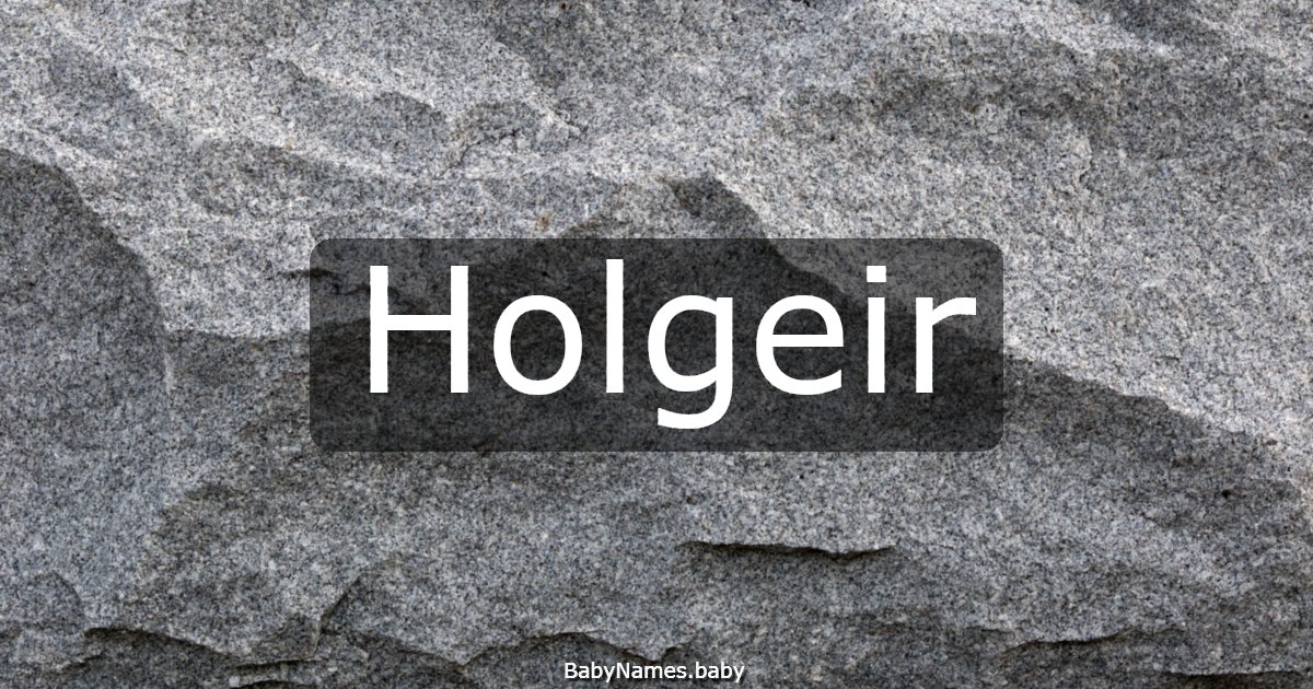 Holgeir