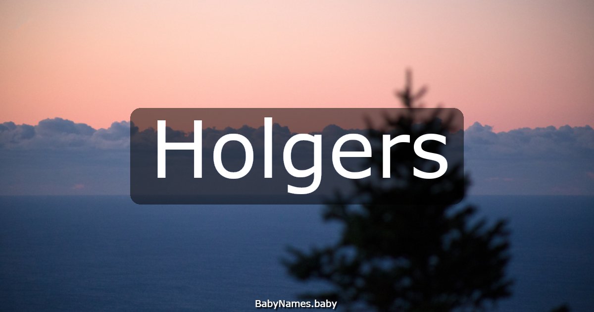 Holgers