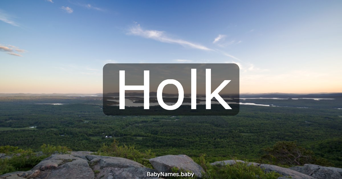Holk