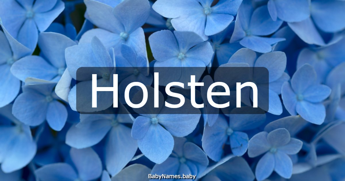 Holsten