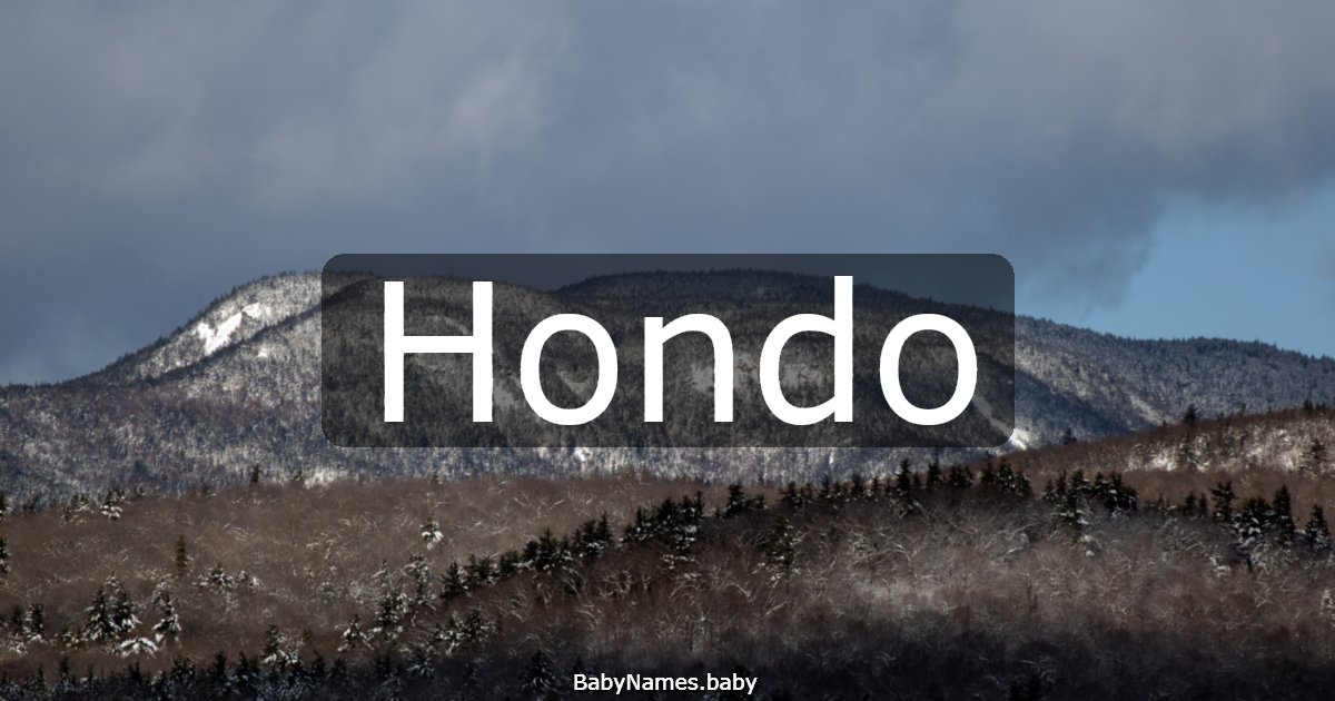 Hondo