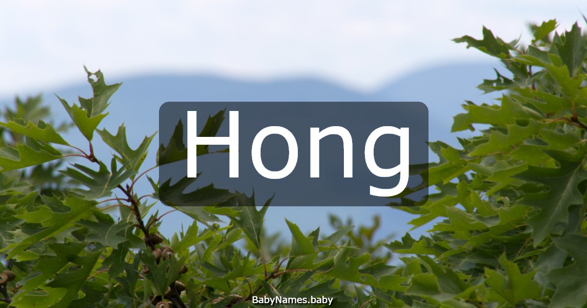 Hong