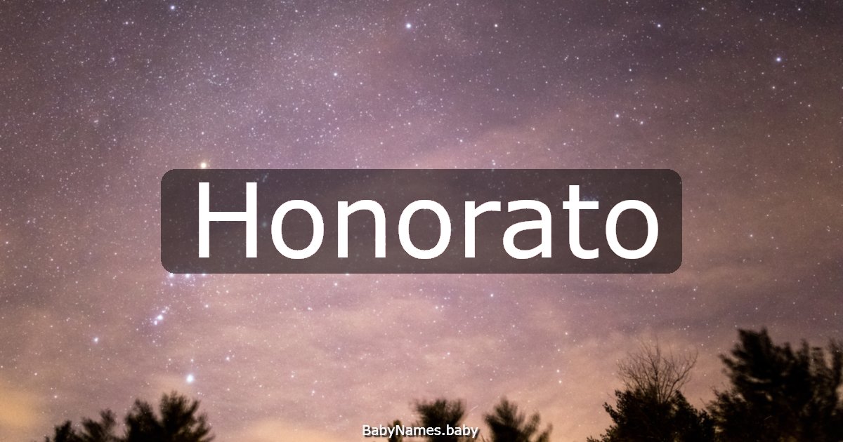 Honorato
