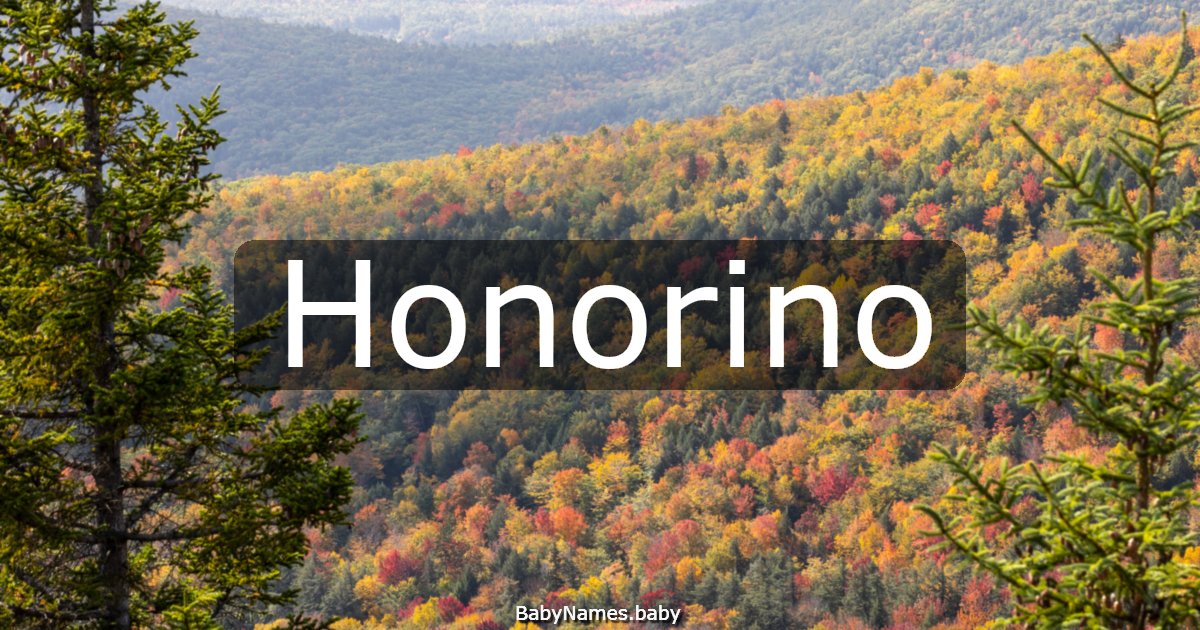 Honorino