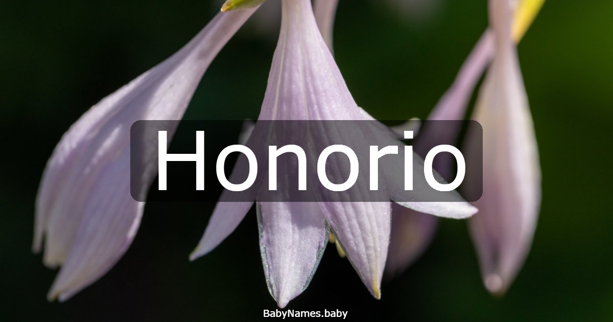 Honorio