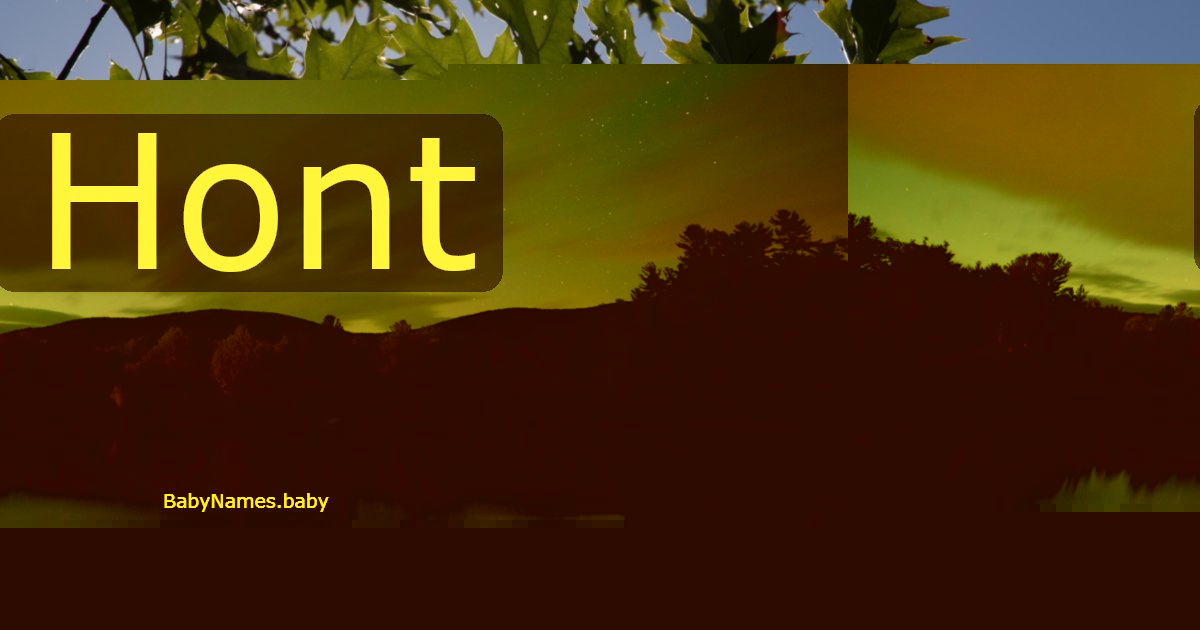 Hont