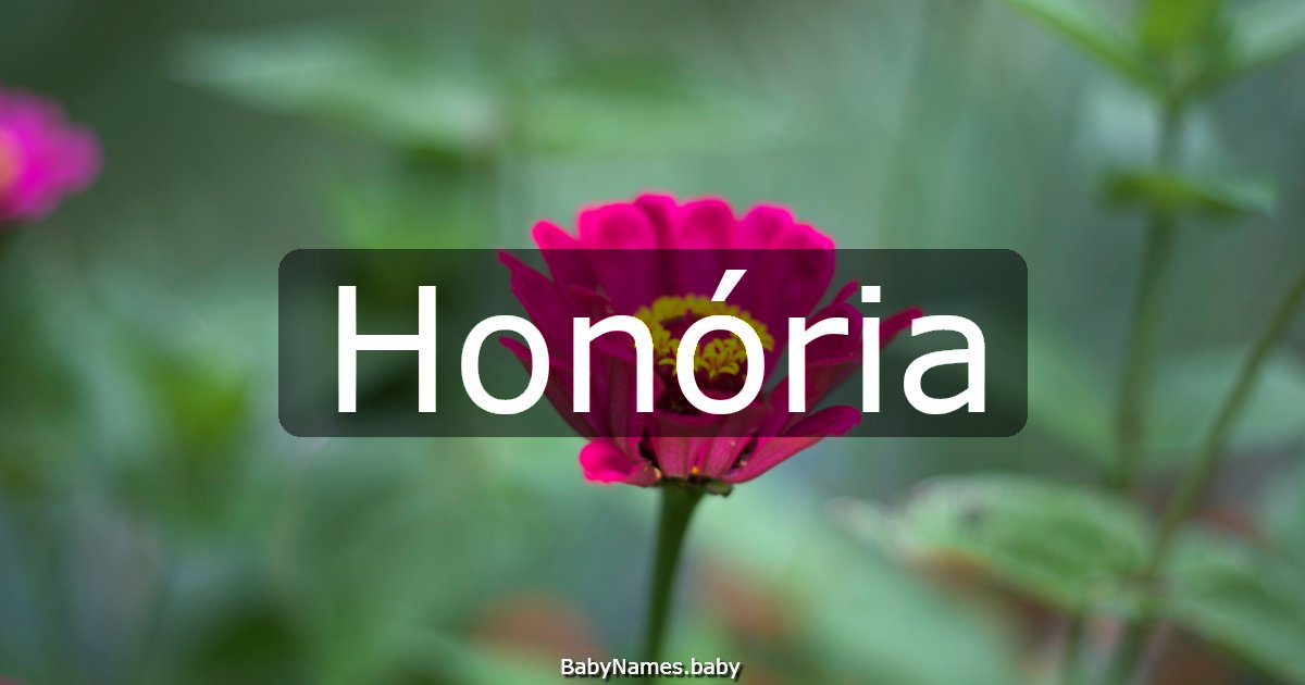 Honória