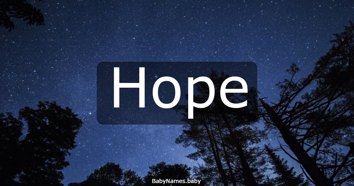 Hope