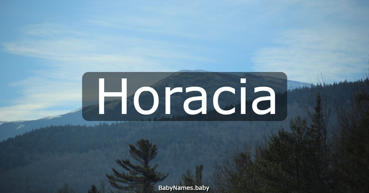 Horacia