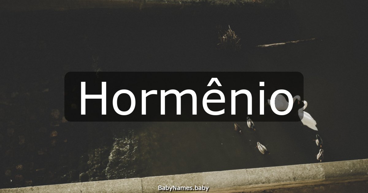 Hormênio