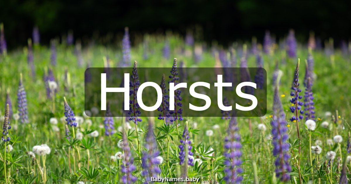 Horsts