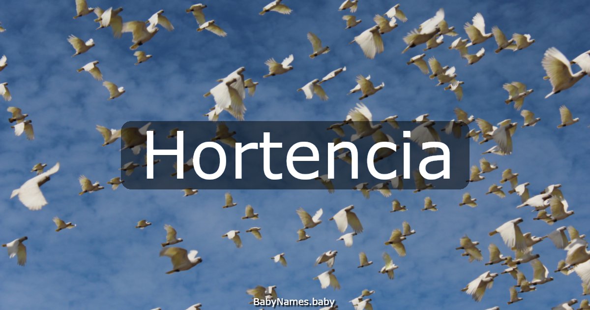 Hortencia