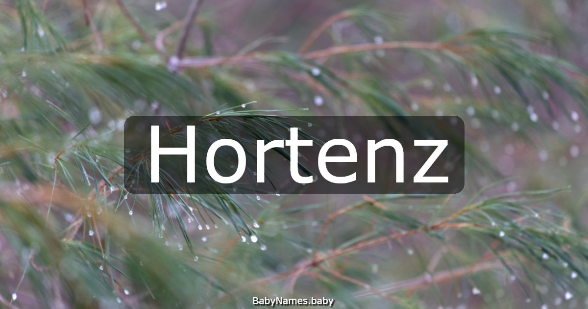 Hortenz