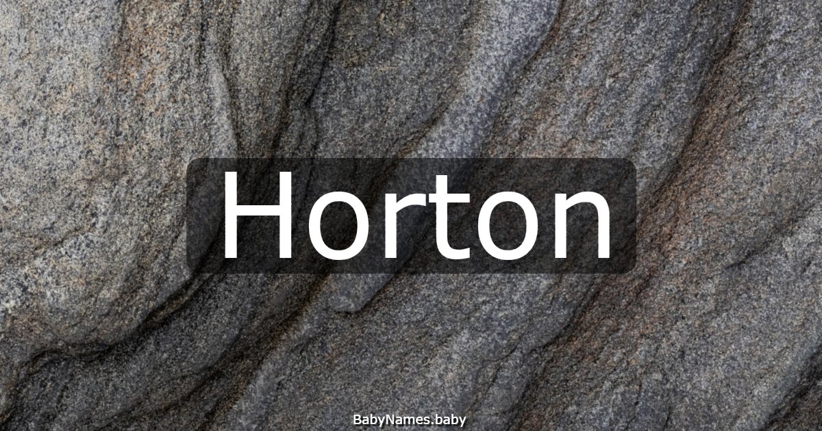 Horton